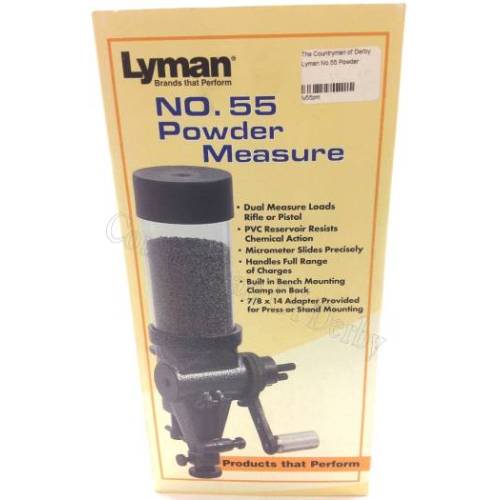 Lyman No.55 Powder Measure And Dispenser For Nitro Reloading Powders