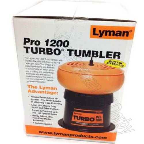 Lyman Pro 1200 Turbo Tumbler Rifle Case Polishing&Cleaner