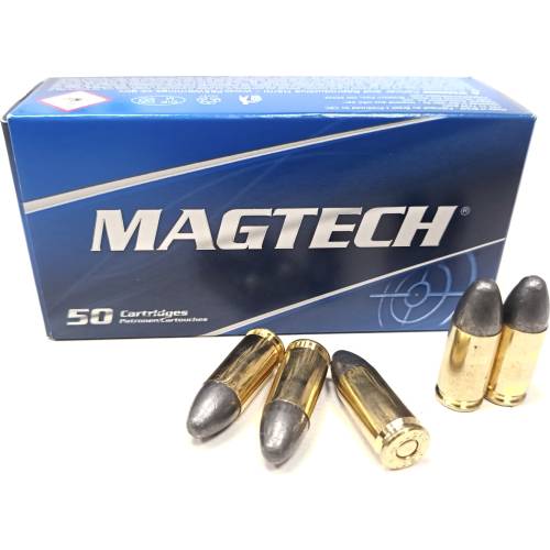 Magtech 9mm Luger Lead Round Nose Ammunition - 9E