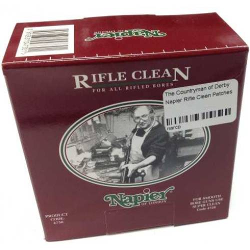 Napier Rifle Clean Patches