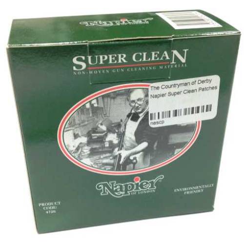 Napier Super Clean Shotgun Cleaning Patches