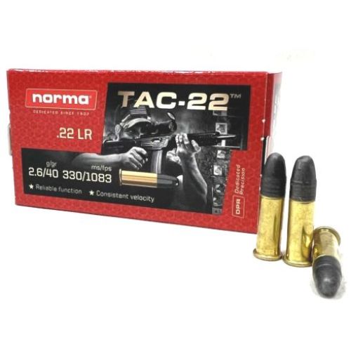 norma tac-22 rimfire ammo