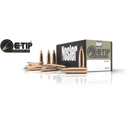 Nosler E-Tip 6mm 90gr Non-Toxic Bullet Heads 59165