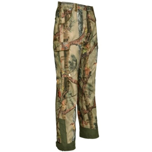 Percussion Brocard Camo Trousers With Tapered Legs