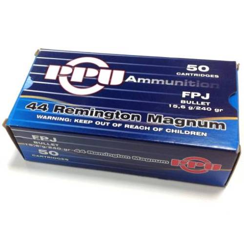 PPU Prvi Partizan 44 Magnum 240gr FPJ Ammunition