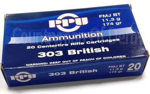 PPU Prvi Partizaon .303 British 174gr FMJ Ammunition