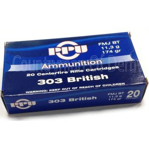 PPU Prvi Partizaon .303 British 174gr FMJ Ammunition