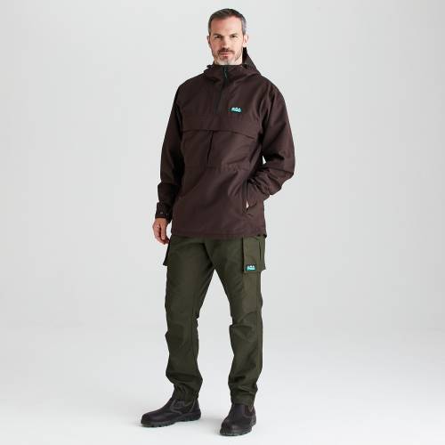 Image Of Ridgeline Mens Cambrian Smock Deep Bark ridgeline cambrian smock deep bark mens