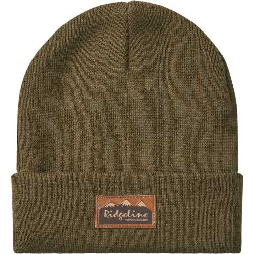 Image Of Ridgeline Heritage Fine Knit Beanie Hat Teak ridgeline heritage beanie hat teak