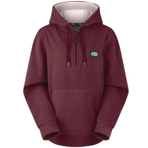 ridgeline ladies ballistic hoodie winter berry