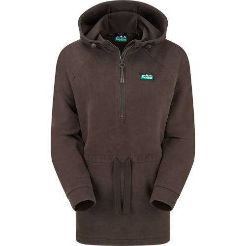 Image Of Ridgeline Malin Ladies Smock Deep Bark ridgeline malin smock deep bark