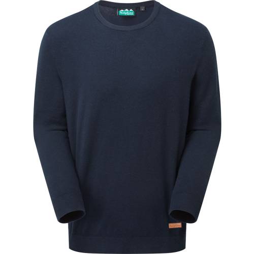 Image Of Ridgeline Mens Hartland Crew Neck Jumper Navy ridgeline mens hartland crew neck jumper navy