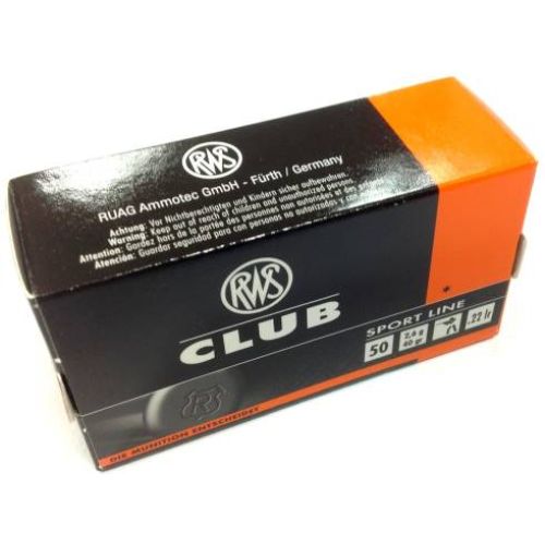 RWS .22LR 40gr Club Ammunition