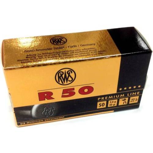 RWS R50 Premium Rimfire Ammunition