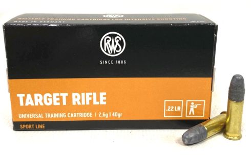 RWS Target 40gr .22 LR Ammunition