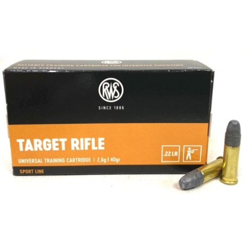 RWS Target 40gr .22 LR Ammunition