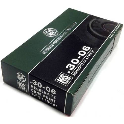 RWS .30-06 150gr Cone Point Ammunition