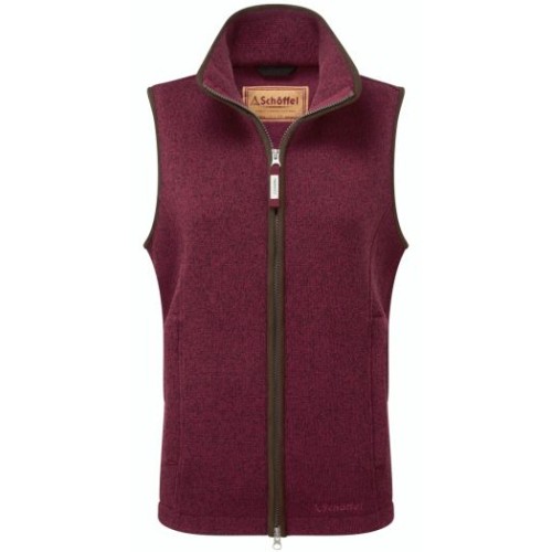 schoffel ashton gilet ladies mulberry