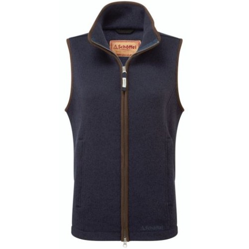 schoffel ashton ladies gilet midnight blue