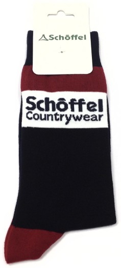 Schoffel Men's Single Socks Boredeaux Heritage 7-11