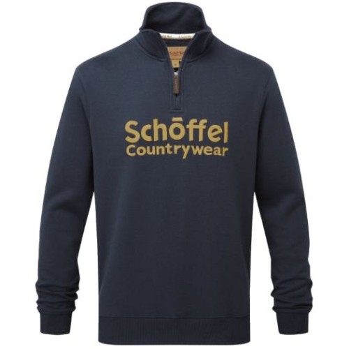 schoffel bude sweatshirt navy
