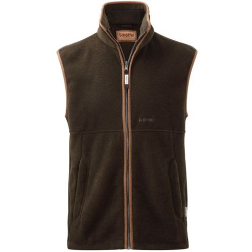 Schoffel Oakham Dark Olive Fleece Gilet