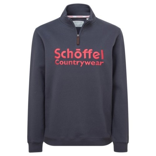 schoffel st issey sweatshirt slate navy