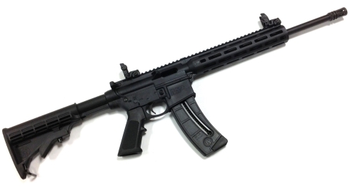 S&W 15-22 22lr black tactical rifle