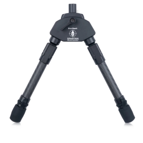 spartan pro hunt tac standard length black bipod