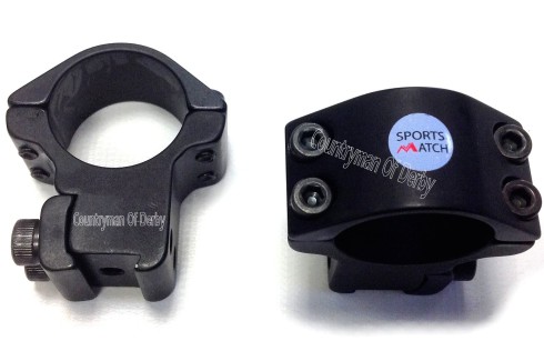 Sportsmatch 30mm Extra High 9-11mm Dovetail Mounts