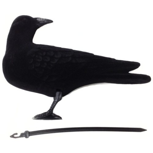 Stepland Flocked Full Body Crow Decoy