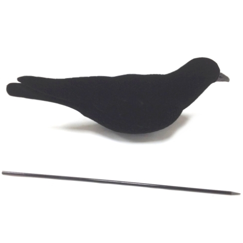 stepland flocked crow decoy