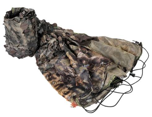 stepland camo net with 3d leafy top