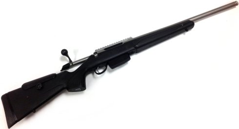 1 in 12" twise .223 Tikka T3x Super Varmint Rifle