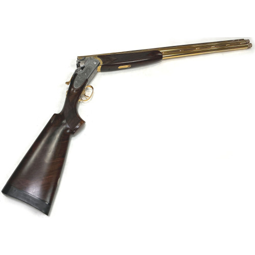 Image Of Used Beretta 687 EELL Gold Custom 12B 29.5" Shotgun used beretta 687 eell custom gold sideplate over and under 12b 30"