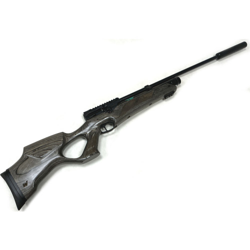 used weihrauch hw100t thumbhole fac air rifle pre charged laminate