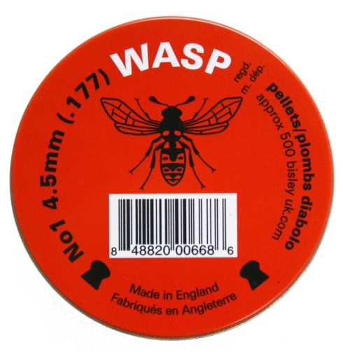 Wasp Red Tin .177 Pellets For Air Rifles