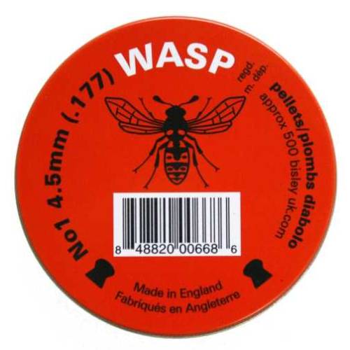 Wasp Red Tin .177 Pellets For Air Rifles