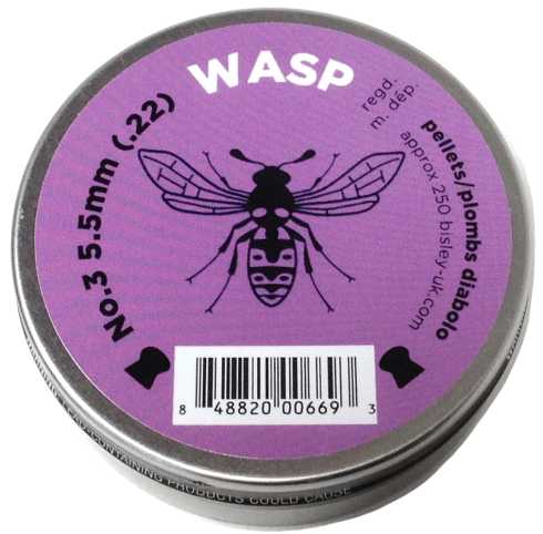 Wasp .22 Purple Tin 5.5mm Pellets x250