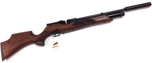 Weihrauch HW100 .177 aiir rifle with walnut sporter stock