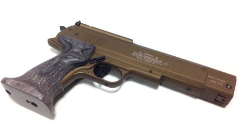 weihrauch hw45 bronze star 177 over lever air pistol