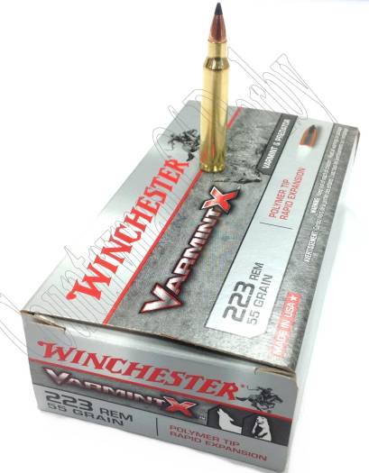 Winchester .223 55GR V-Max Ammunition