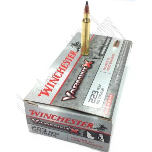 Winchester .223 55GR V-Max Ammunition