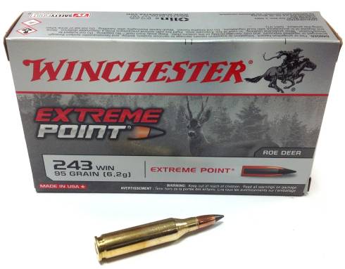 Winchester Extreme Point .243 95gr Ammunition