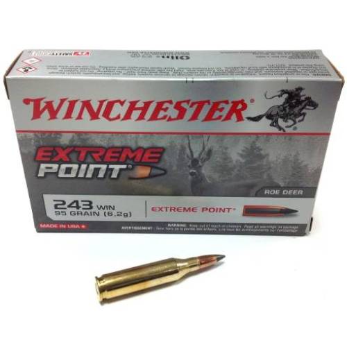 Winchester Extreme Point .243 95gr Ammunition