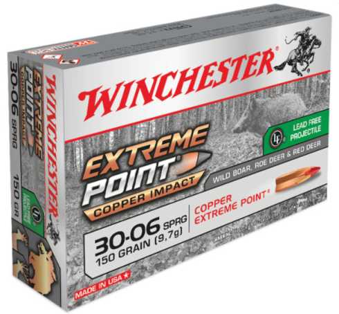 winchester extreme point copper 30-06 ammo