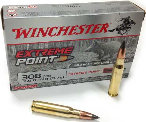 Winchester .308 150gr Extreme Point Ammunition
