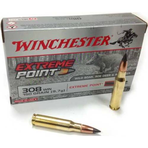 Winchester .308 150gr Extreme Point Ammunition