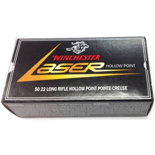 Winchester Laser .22lr Hollow Point Ammunition