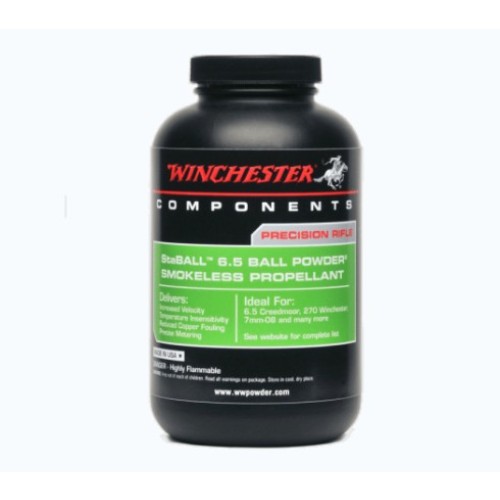 winchester staball 6.5 powder